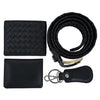 Leather Gift Set of 4Ppieces - Wallet, Card Holder, Belt and Keychain