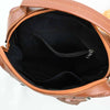 Leather Messenger Bag Tan ZipZap Leather Handbag