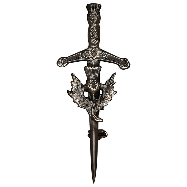 Thistle Sword Antique Kilt Pin