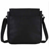 Leather Shoulder Bag Black Metro Messenger Bag