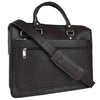 Business Leather Laptop Bag Coffee Brown Apex Messenger Bag