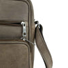 Crazy Horse Leather Crossbody Bag Outback Brown Satchel bag