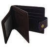 Vintage Leather Wallet Button Closure WTM209