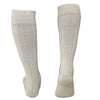 Traditional Bavarian Socks Classic Ivory White Oktoberfest Socks