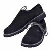 Bavarian Men's Suede Leather Shoes Black