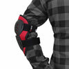RIDERACT® Youth Elbow Protectors SafeMode-v1 Red Motorcycle Armors