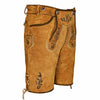 Men's Suede Leather Short Lederhosen 