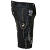 Men's Authentic Leather Short Black Lederhosen 