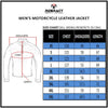 RIDERACT® Motorbike Jacket Martial Black Leather