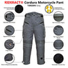 RIDERACT® Cordura Motorcycle Pant TARZAN Iron Grey