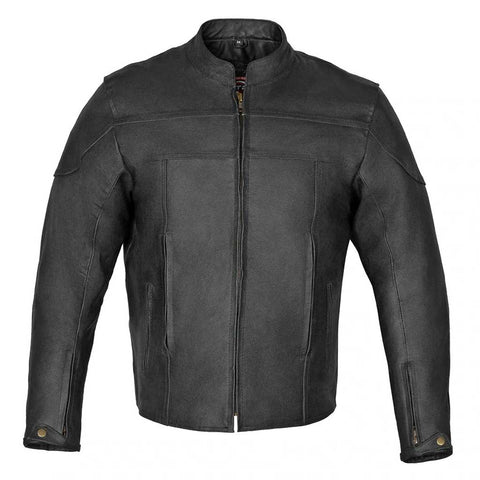 RIDERACT® Touring Motorcycle Jacket Leather Classico