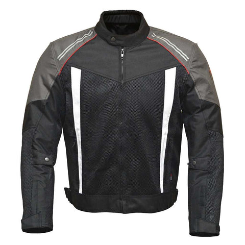 RIDERACT® Textile Waterproof Motorcycle Jacket Gaze