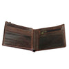 Business Leather Wallet Maroon WTM208