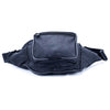 Mini Leather Fanny Pack Purse Waist Bag Black