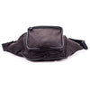 Mini Leather Fanny Pack Purse Waist Bag Coffee