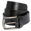 Casual Dress Leather Belt Black Dimto
