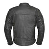 RIDERACT® Leather Motorbike Jacket Combat