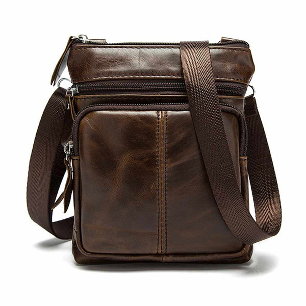 Mini Business Leather Crossbody Hand Bag Keissa