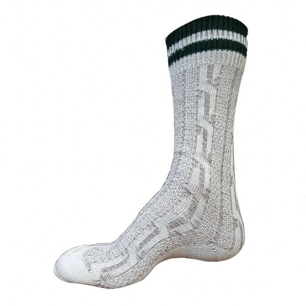 Traditional Bavarian Socks Rustic Striped