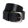 Business Grade Leather Belt Dotted Pattern Black