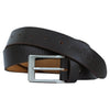 Business Leather Belt Indulge Dark Brown