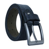 Full Grain Jeans Leather Belt Swank Black - BTM137BLK