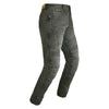 RIDERACT® Men's Bikers Style Motorcycle Jeans Grey Reinforced with Aramid Fiber