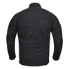 RIDERACT®  Waxed Cotton Motorcycle Jacket Black Stellar