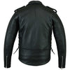 RIDERACT® Leather Jacket Brando Adjustable
