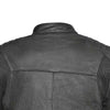 RIDERACT® Leather Motorcycle Jacket Combat