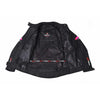 RIDERACT® Women Waterproof Motorcycle Jacket Gallop Pink