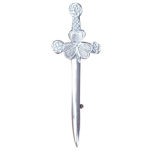 Thistle Mounted Sword Kilt Pin
