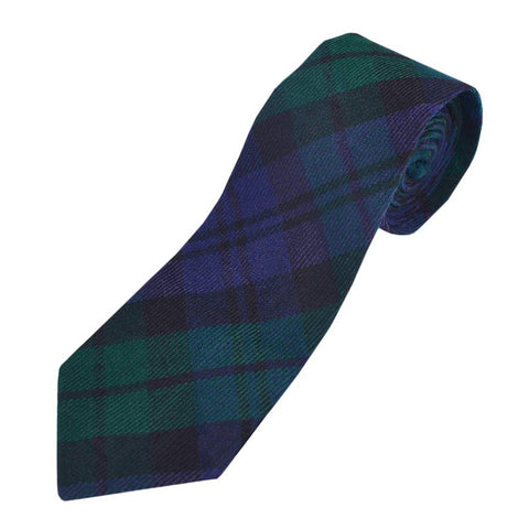 Scottish Neck Tie Tartan Black Watch