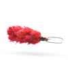 Glengarry Hat Feather Hackle Red