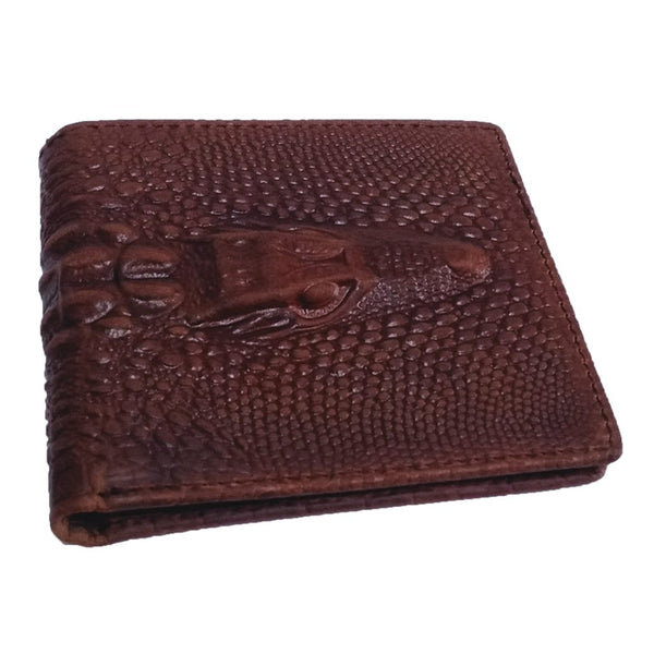 Crocodile Pattern Leather Wallet Lux217