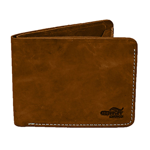 Men Executive Leather Wallet Modish Vintage Brown